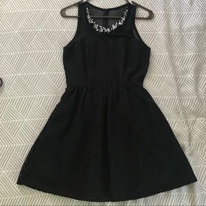 Boutique Embellished Cockail Dress, Black